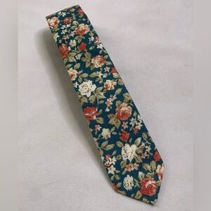 An Original Penguin floral necktie bridal party groomsman formal tie